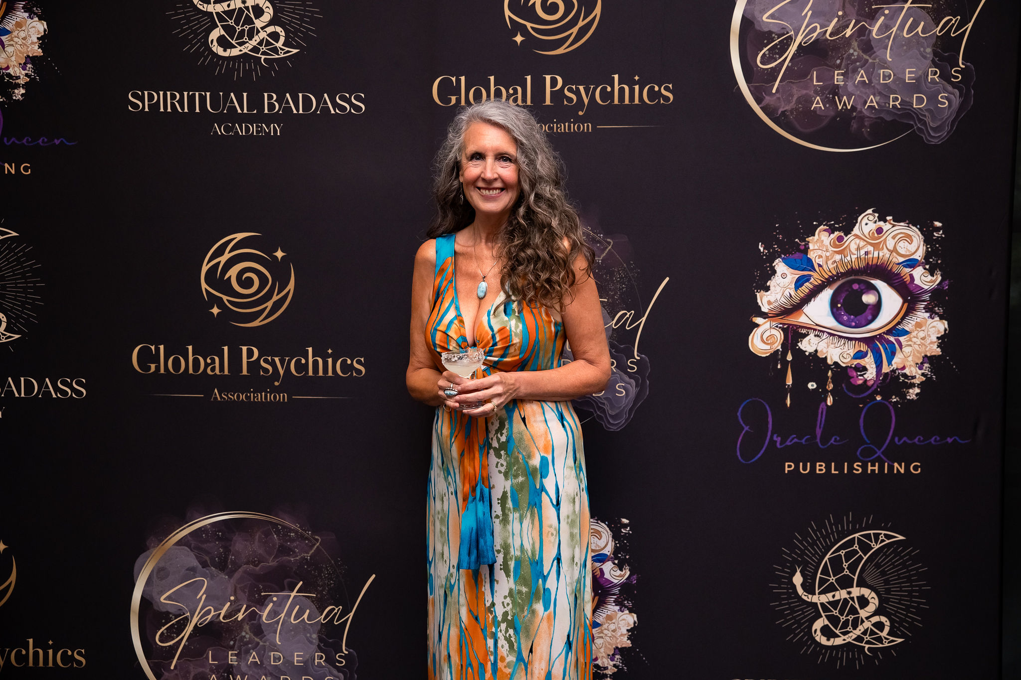 Attendee at the SLAI cocktail reception