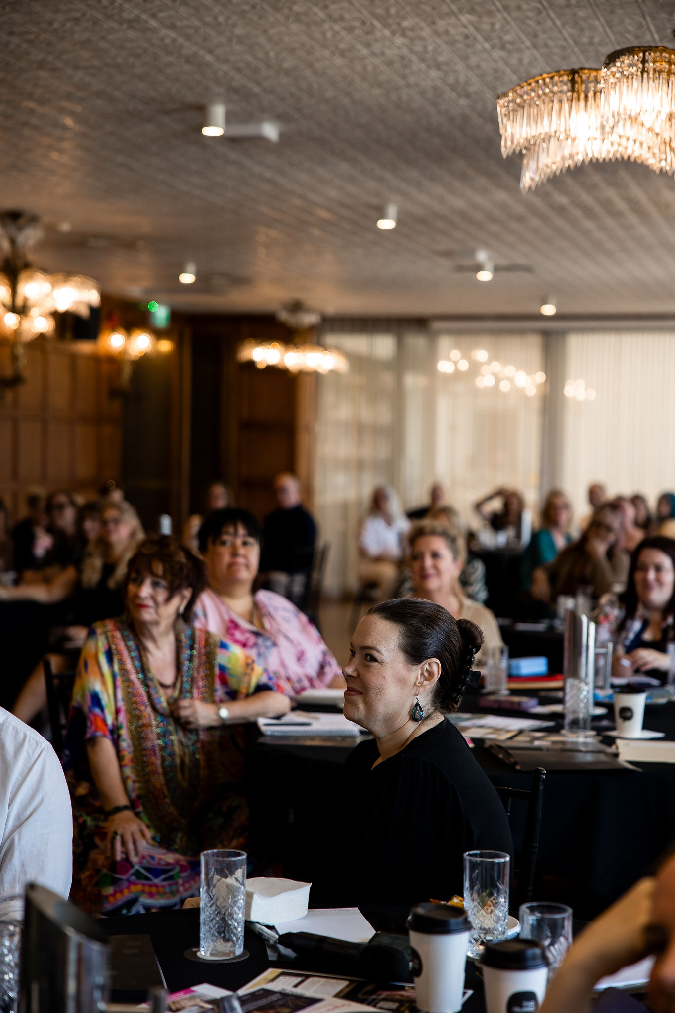 Full conference room at the SLAI Spiritual Business Conference