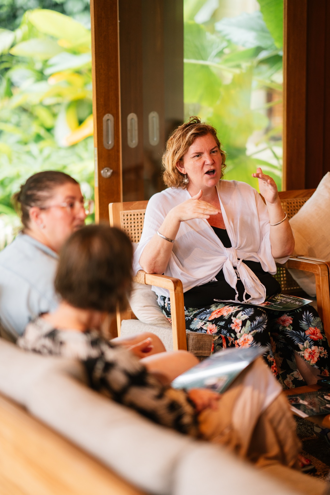 Retreat sharing circle